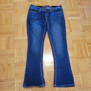 SEVEN7 Dark Blue Flare Jeans 10